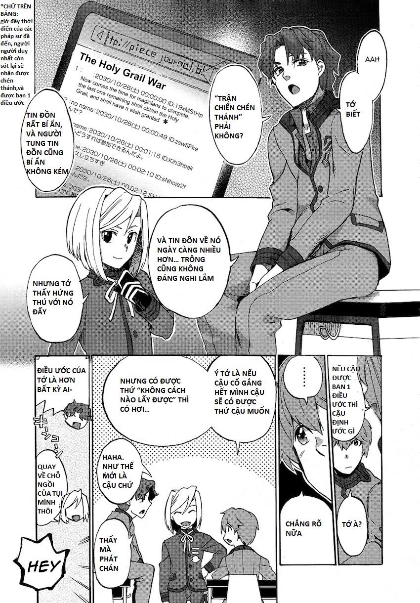 Fate/Extra Ccc Fox Tail - Chương 1