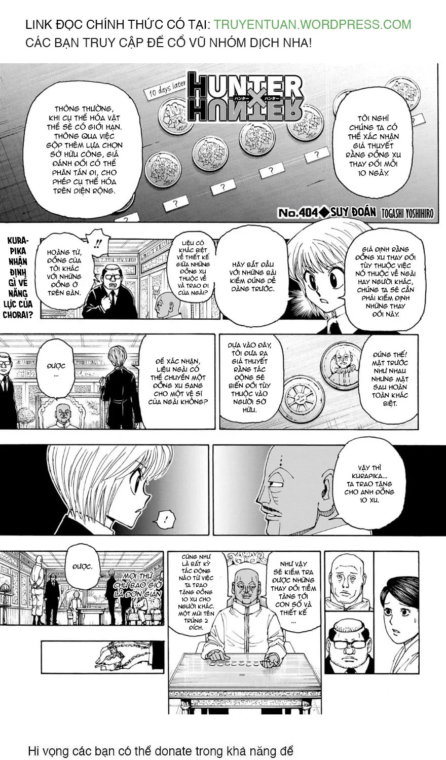 Hunter X Hunter - Chương 404