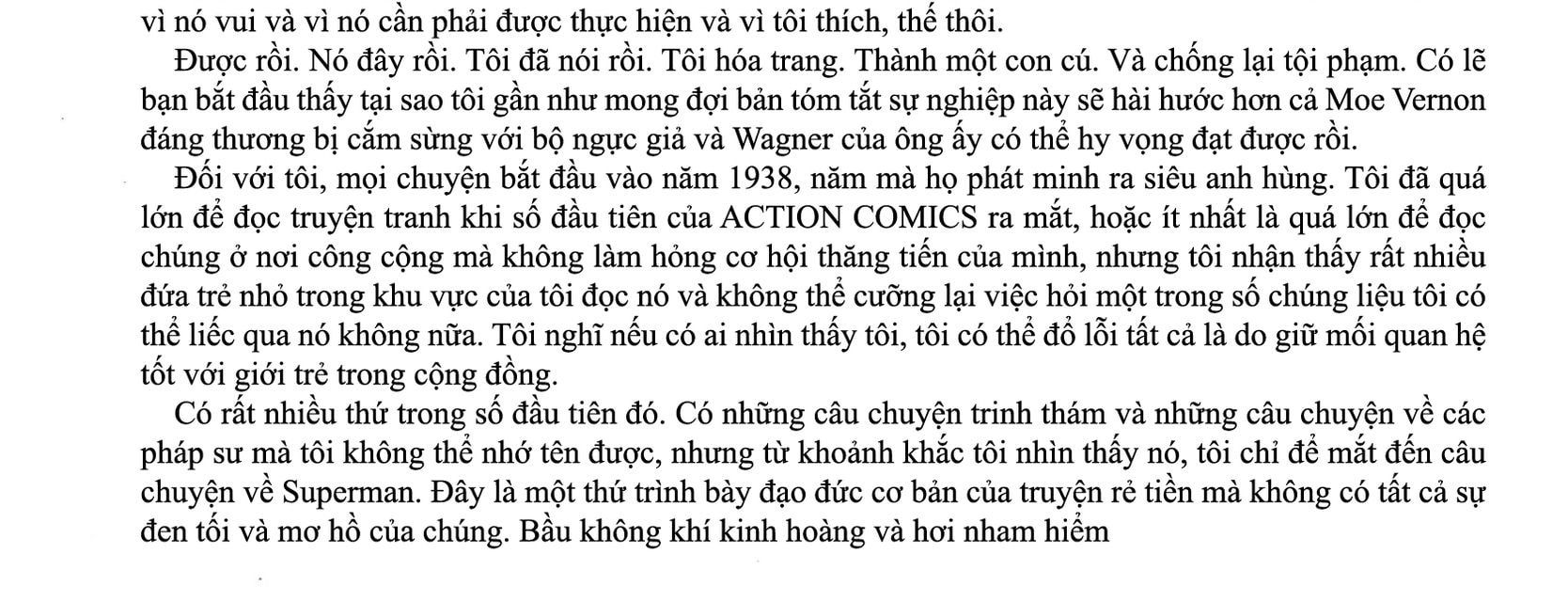 Watchmen - Chương 1
