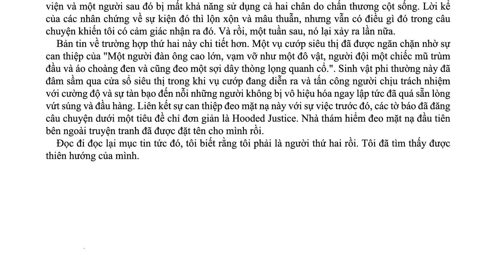 Watchmen - Chương 1