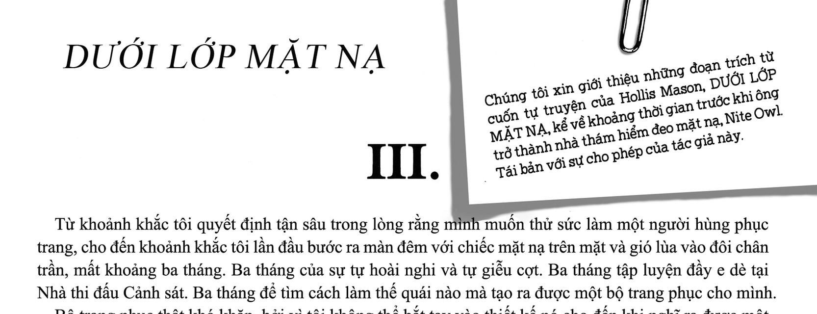 Watchmen - Chương 2