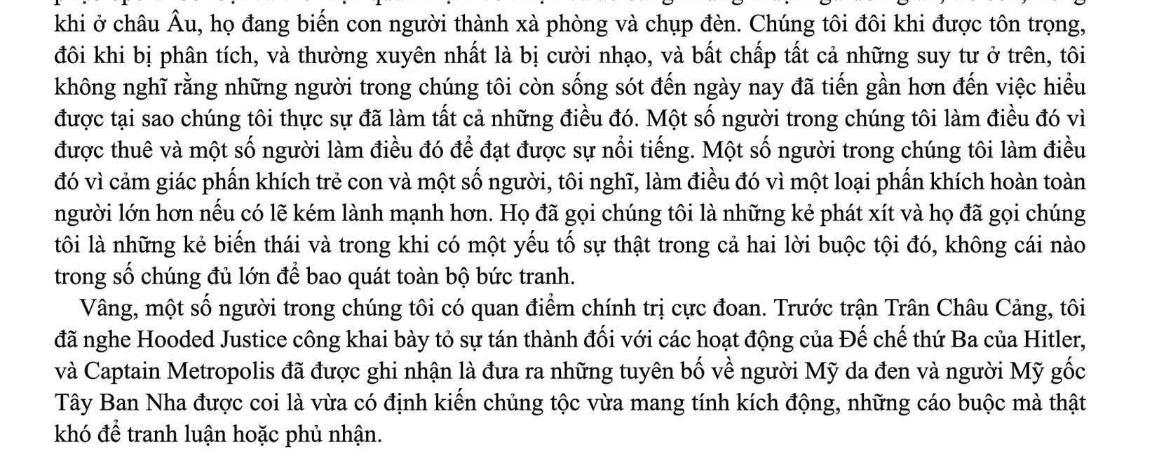 Watchmen - Chương 2