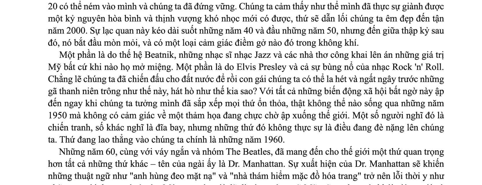 Watchmen - Chương 3