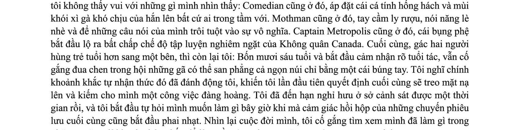 Watchmen - Chương 3